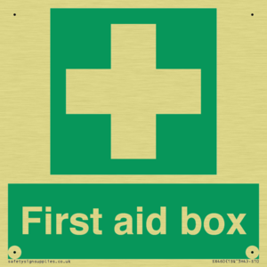 first aid box